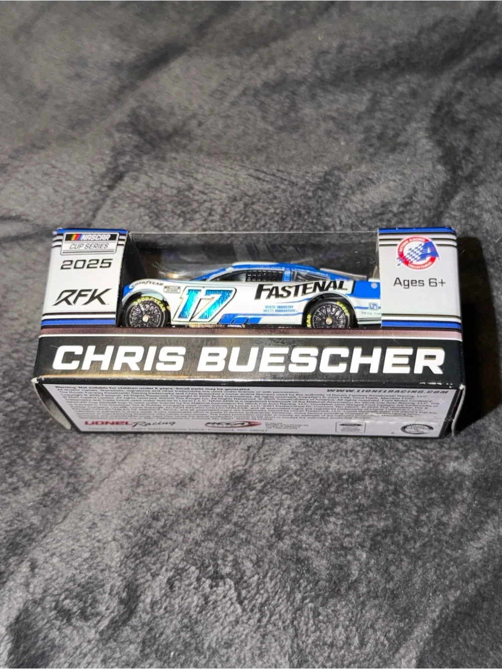Nascar Lionel Racing Chris Buescher Race Car Diecast 1:64 Collectible Brand New.